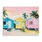 Stupell Industries Pastel Tropical Beach Cabins Canvas Design by Arlington Prints